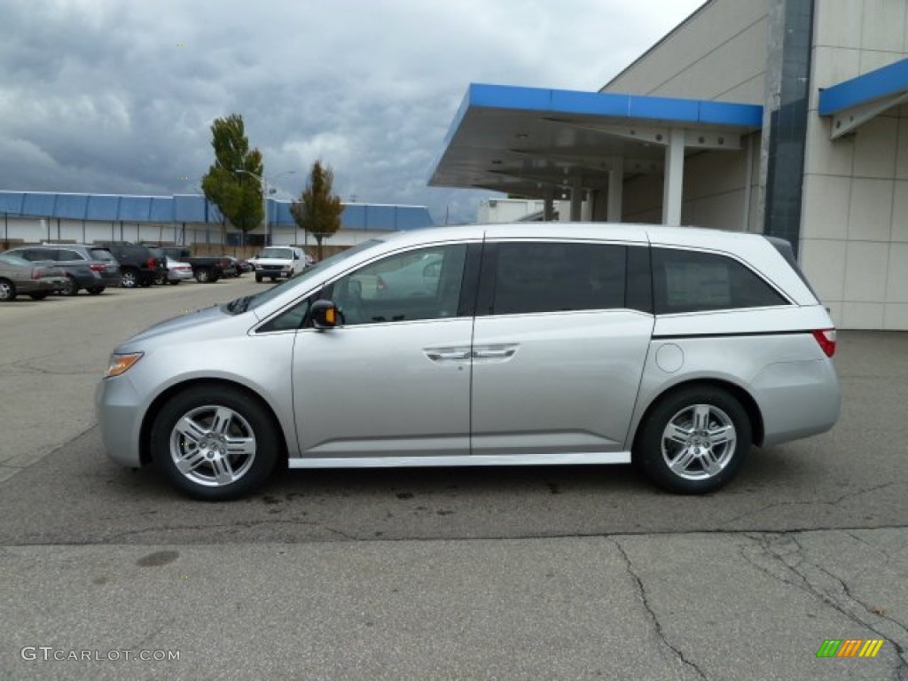 Alabaster Silver Metallic 2012 Honda Odyssey Touring Elite Exterior Photo #54762898