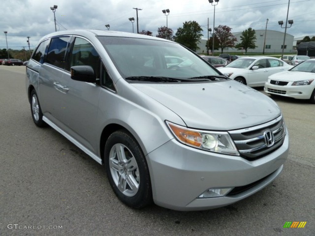 Alabaster Silver Metallic 2012 Honda Odyssey Touring Elite Exterior Photo #54762945