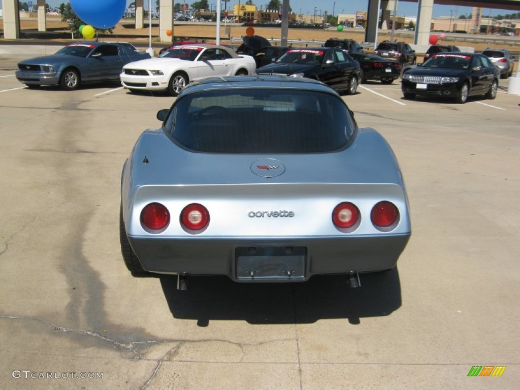 Silver Blue 1982 Chevrolet Corvette Coupe Exterior Photo #54762966