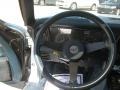 1982 Chevrolet Corvette Dark Blue Interior Steering Wheel Photo