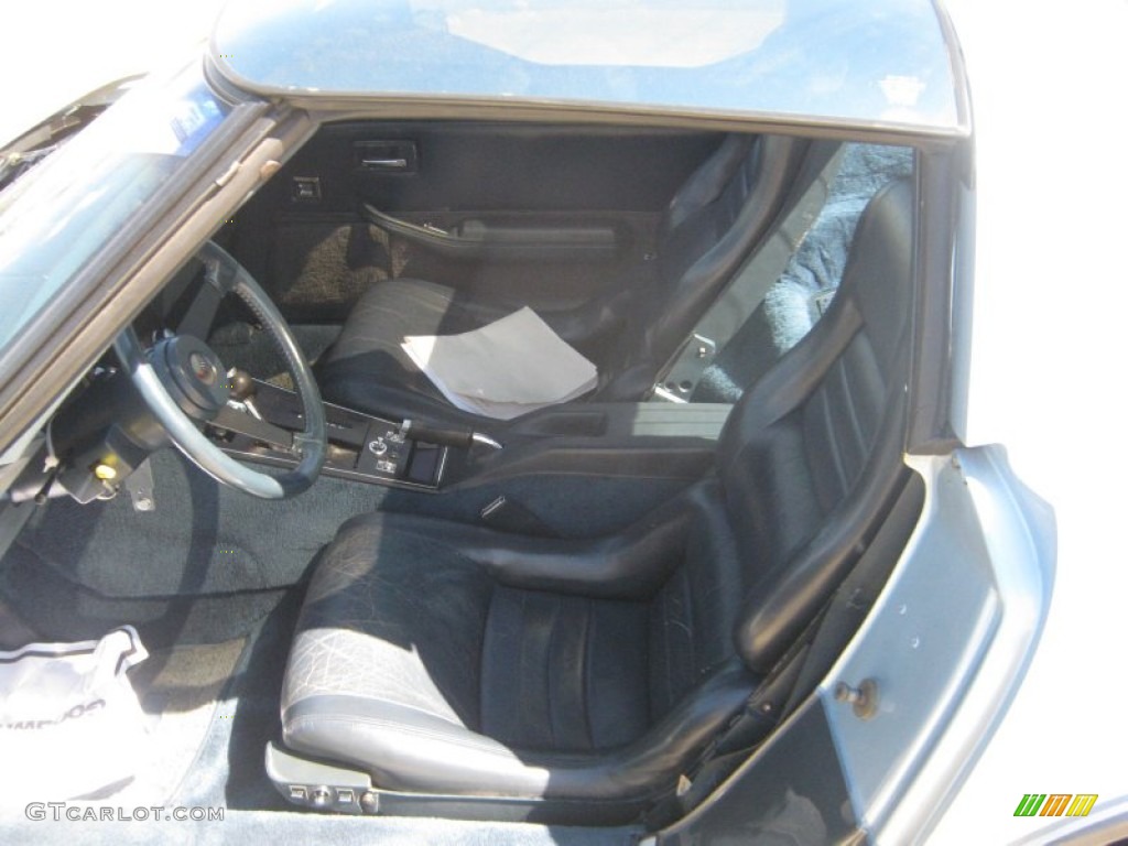 1982 Corvette Coupe - Silver Blue / Dark Blue photo #12