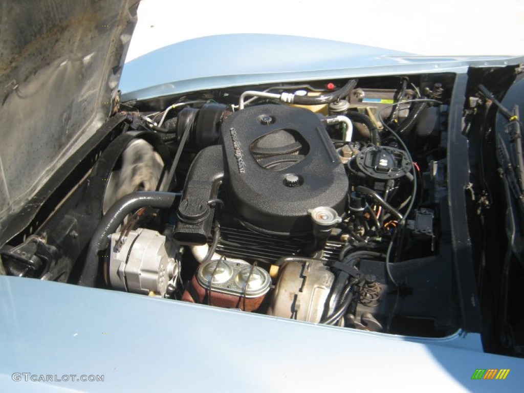 1982 Chevrolet Corvette Coupe 350 cid OHV 16-Valve V8 Engine Photo #54763092