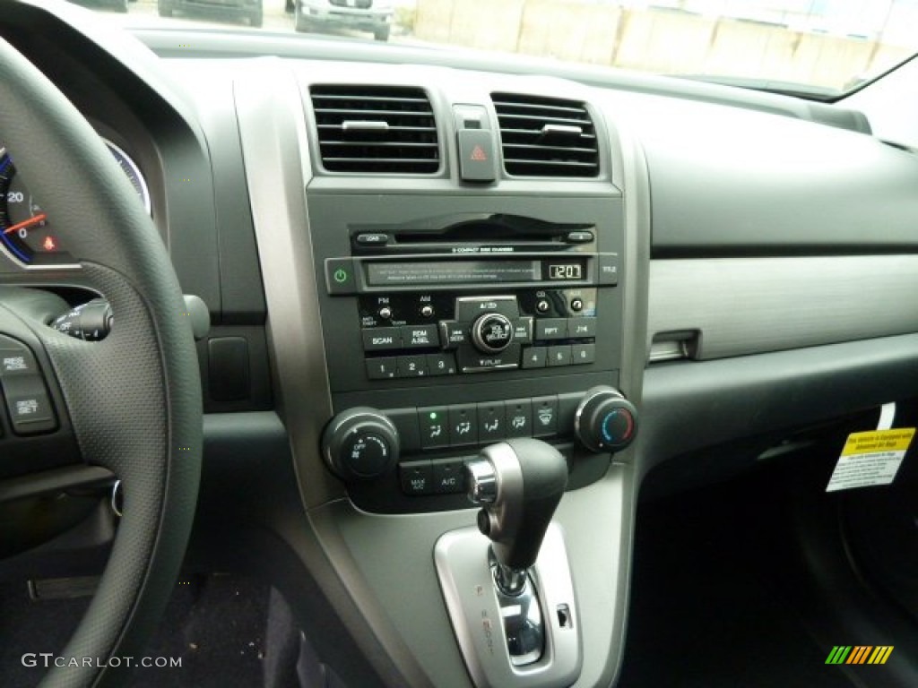 2011 CR-V EX 4WD - Polished Metal Metallic / Black photo #18