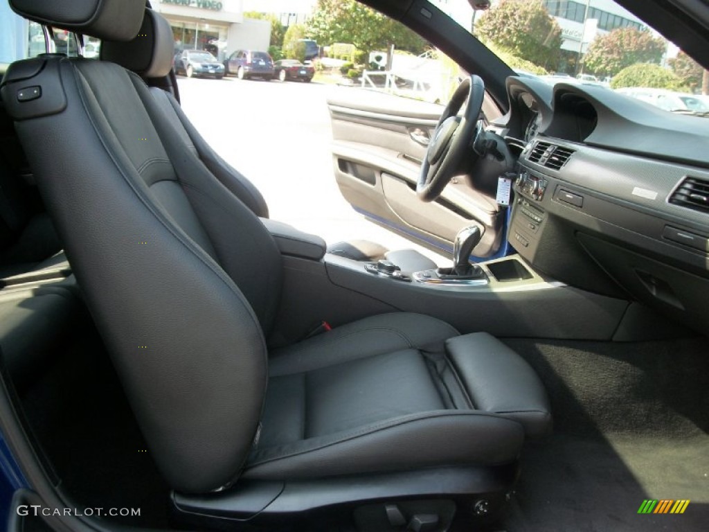 2011 3 Series 335is Coupe - Deep Sea Blue Metallic / Black photo #10