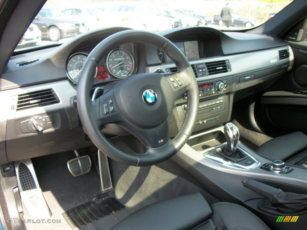 2011 BMW 3 Series 335is Coupe Black Dashboard Photo #54763485
