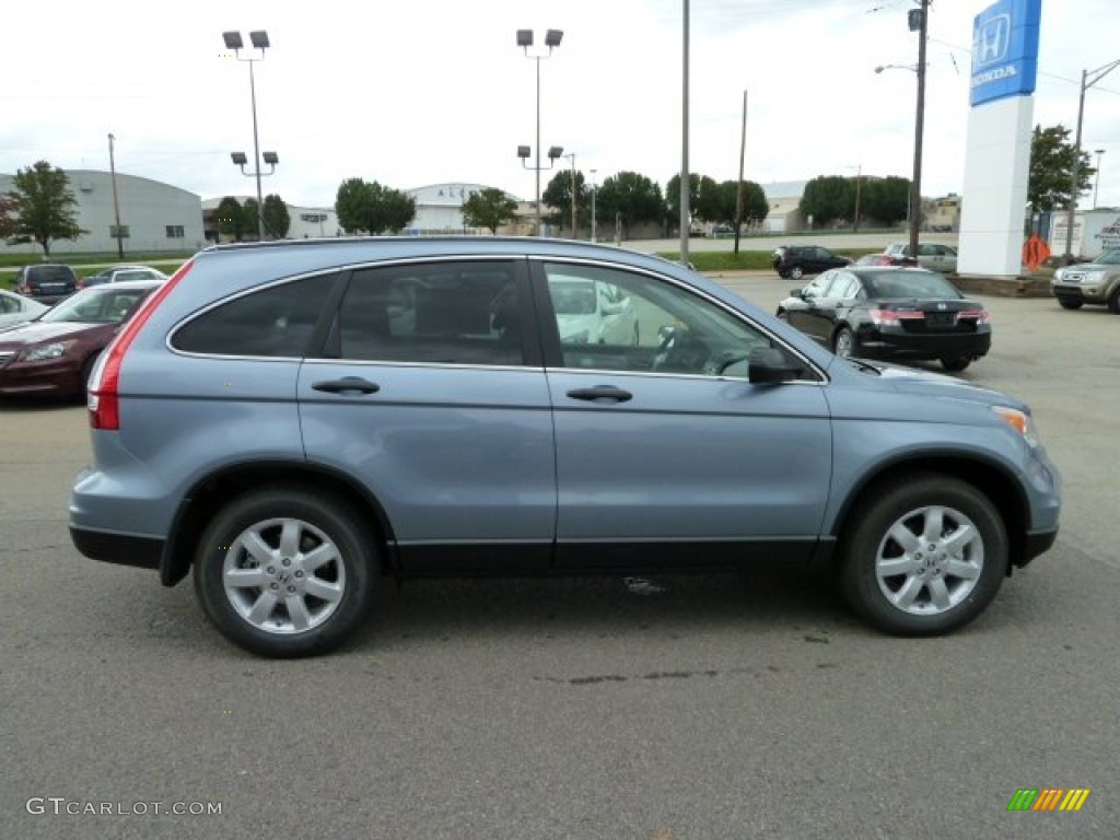 2011 CR-V SE 4WD - Glacier Blue Metallic / Gray photo #6