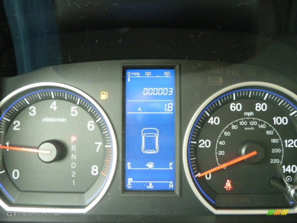 2011 CR-V SE 4WD - Glacier Blue Metallic / Gray photo #19
