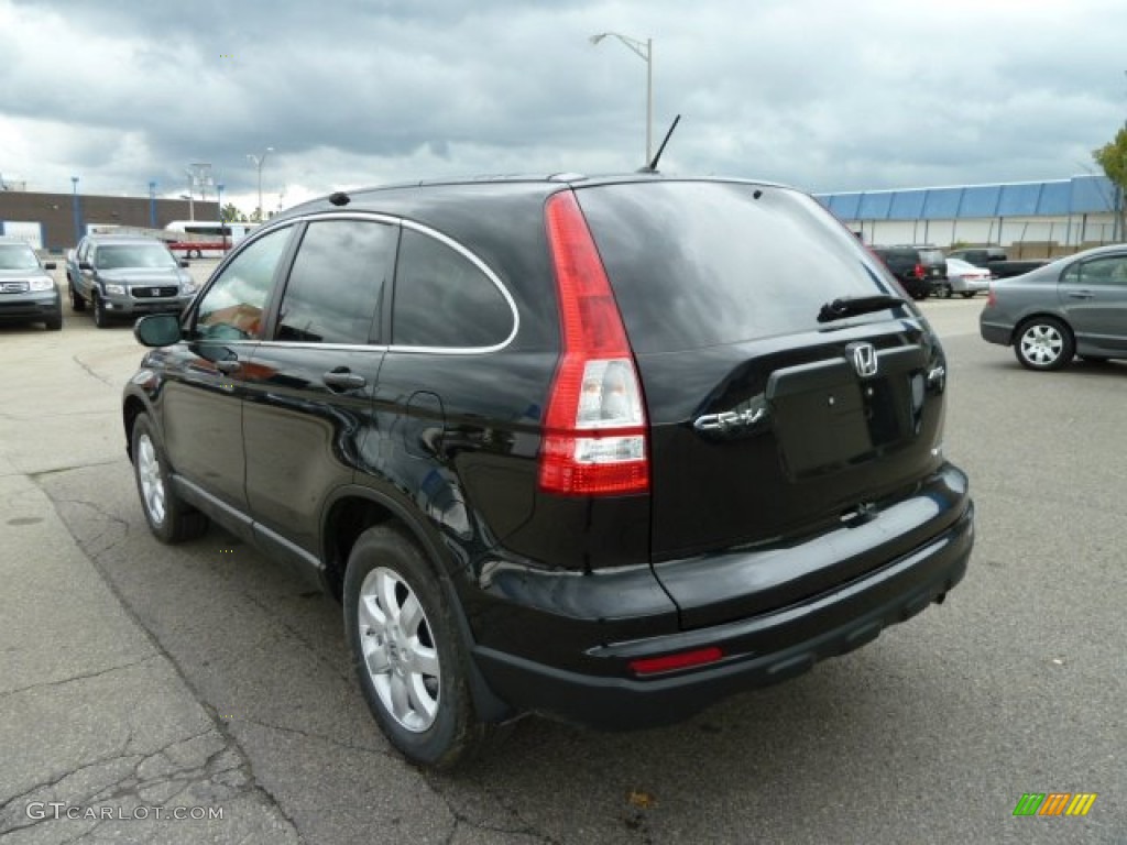 2011 CR-V SE 4WD - Crystal Black Pearl / Black photo #3