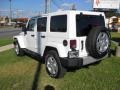 2012 Bright White Jeep Wrangler Unlimited Sahara 4x4  photo #2