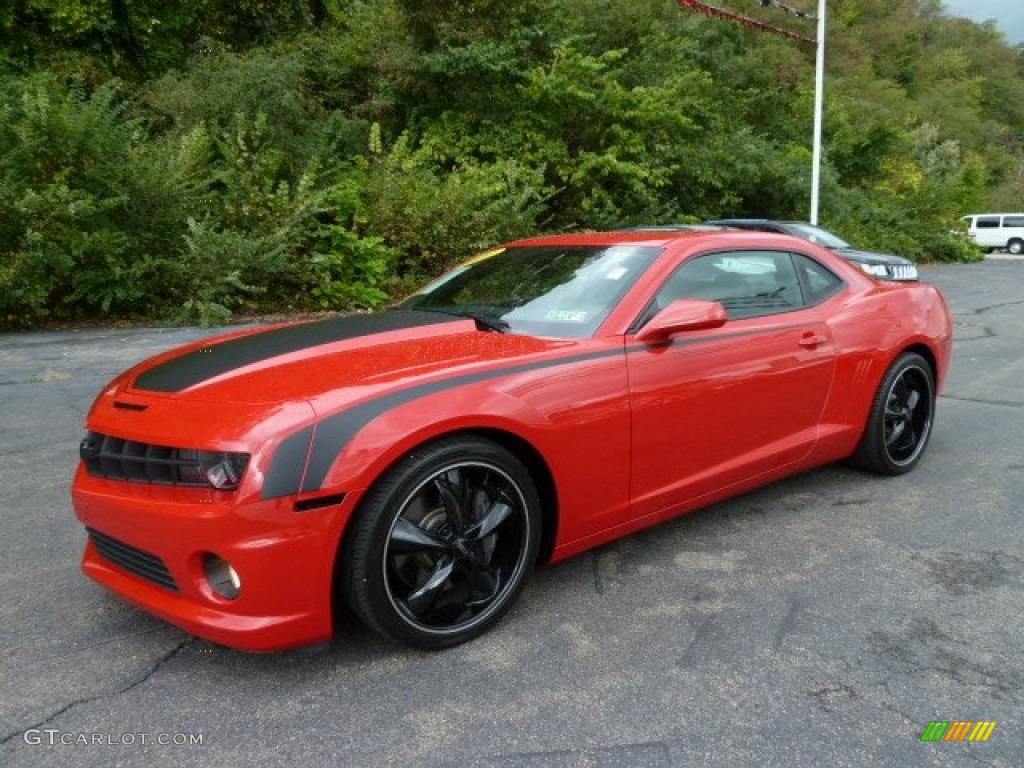 Victory Red 2010 Chevrolet Camaro SS Coupe Exterior Photo #54764685