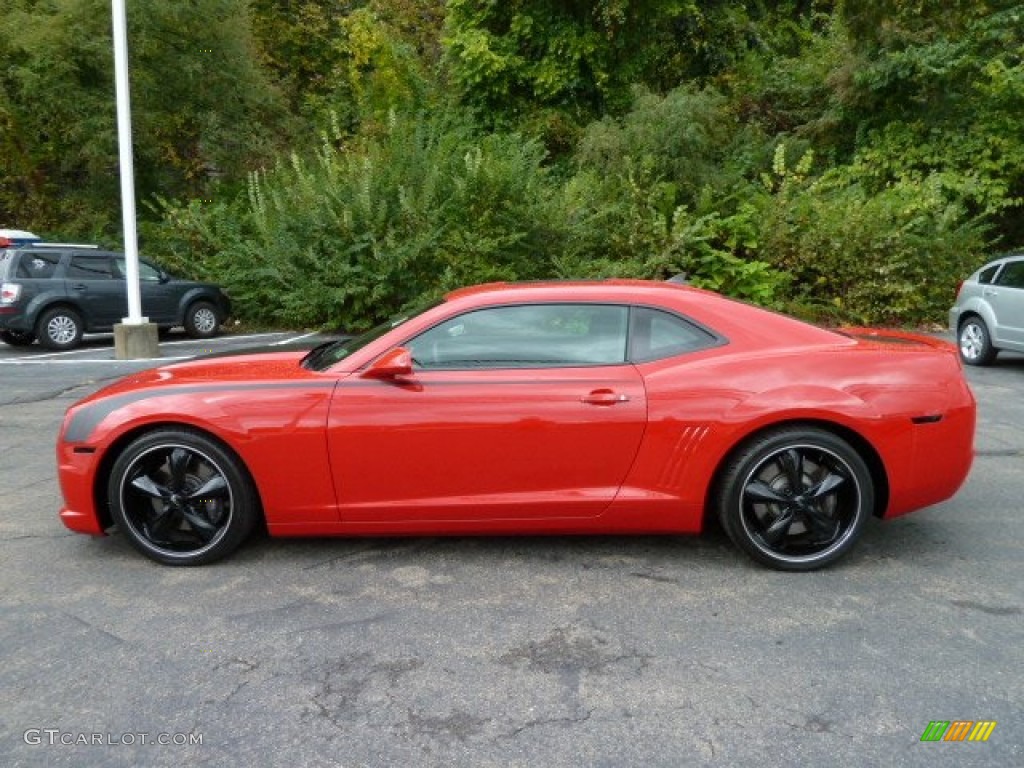 Victory Red 2010 Chevrolet Camaro SS Coupe Exterior Photo #54764695