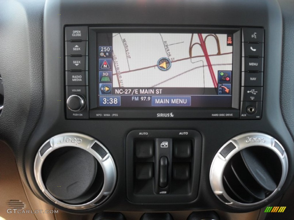 2012 Jeep Wrangler Unlimited Sahara 4x4 Navigation Photo #54764715