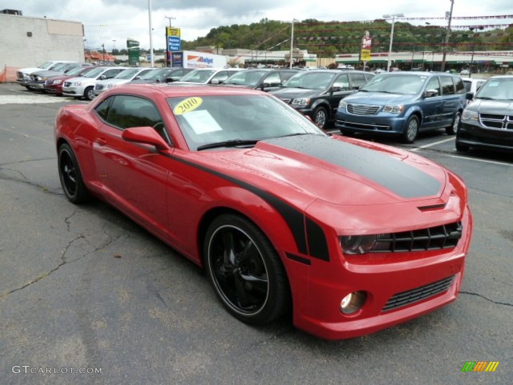 Victory Red 2010 Chevrolet Camaro SS Coupe Exterior Photo #54764745