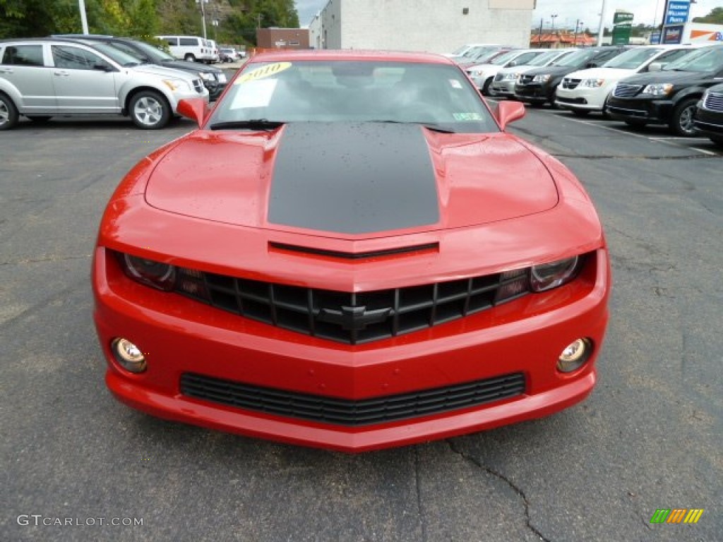 Victory Red 2010 Chevrolet Camaro SS Coupe Exterior Photo #54764754