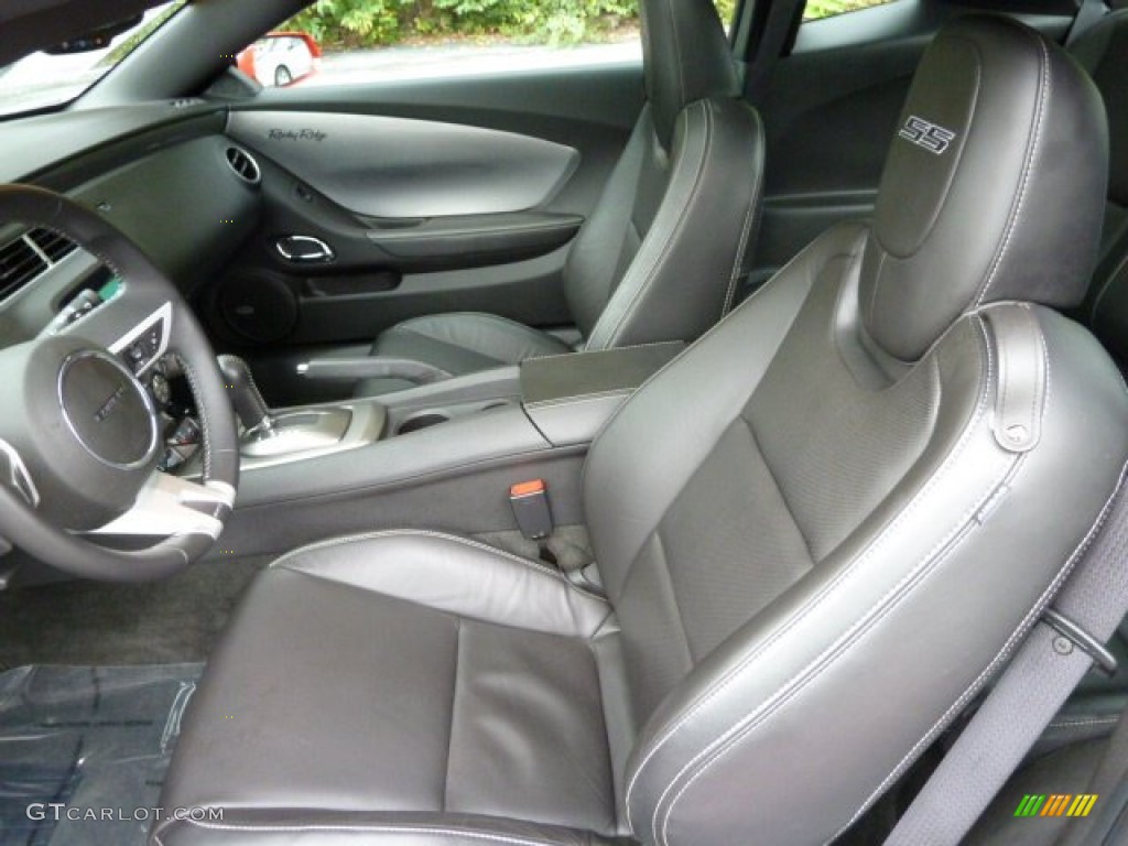 Black Interior 2010 Chevrolet Camaro SS Coupe Photo #54764830