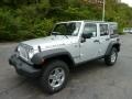 2012 Bright Silver Metallic Jeep Wrangler Unlimited Rubicon 4x4  photo #1