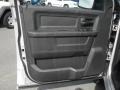 Dark Slate Gray/Medium Graystone 2012 Dodge Ram 1500 ST Quad Cab Door Panel