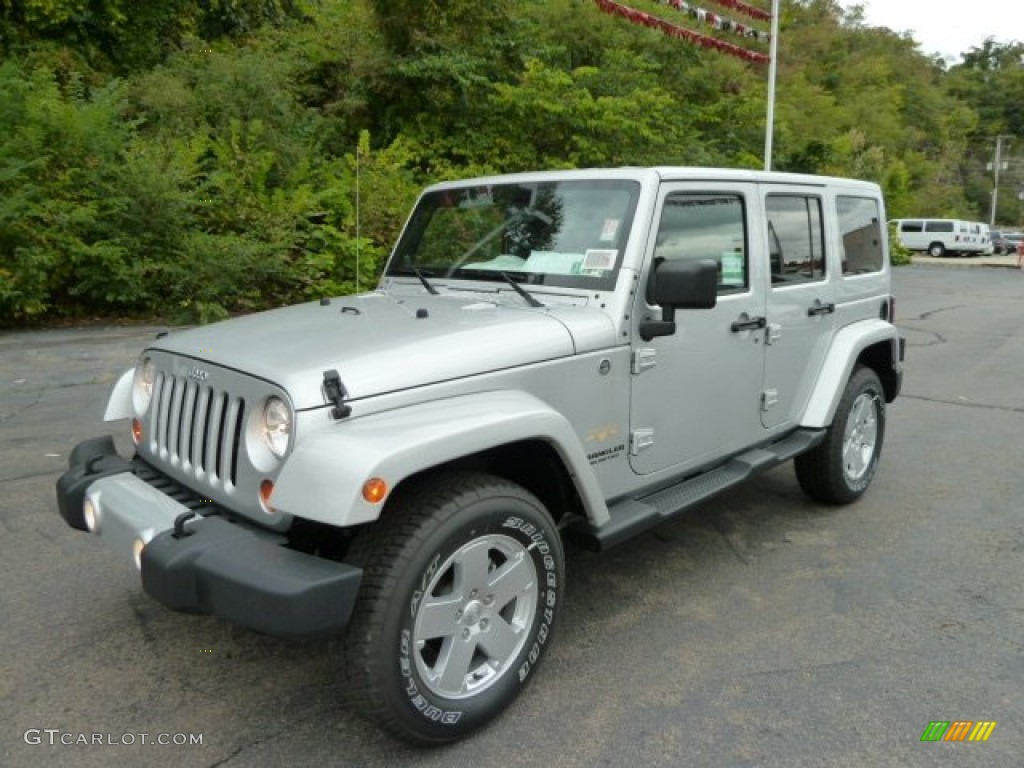 2012 Silver jeep wrangler unlimited #4