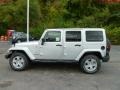 Bright Silver Metallic - Wrangler Unlimited Sahara 4x4 Photo No. 2