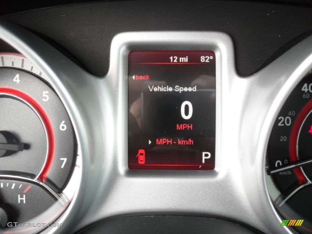 2012 Journey SXT - Brilliant Black Crystal Pearl / Black/Light Frost Beige photo #12