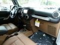 Black/Dark Saddle Interior Photo for 2012 Jeep Wrangler Unlimited #54765234