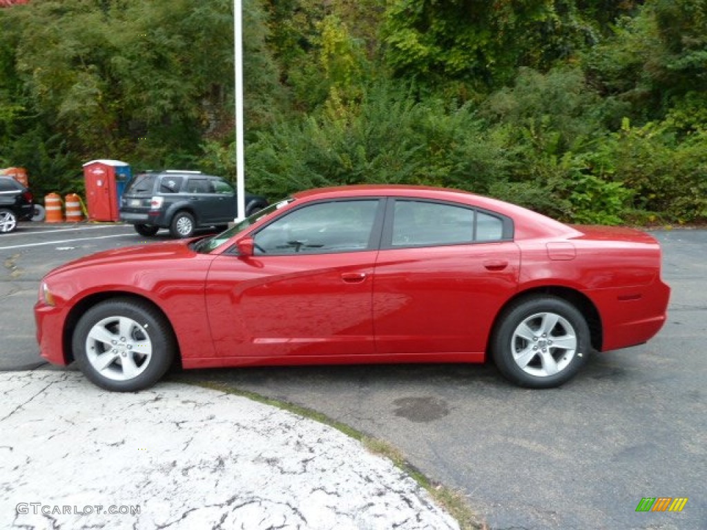 Redline 3-Coat Pearl 2012 Dodge Charger SE Exterior Photo #54765339