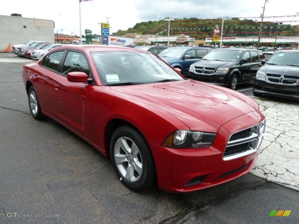 Redline 3-Coat Pearl 2012 Dodge Charger SE Exterior Photo #54765381