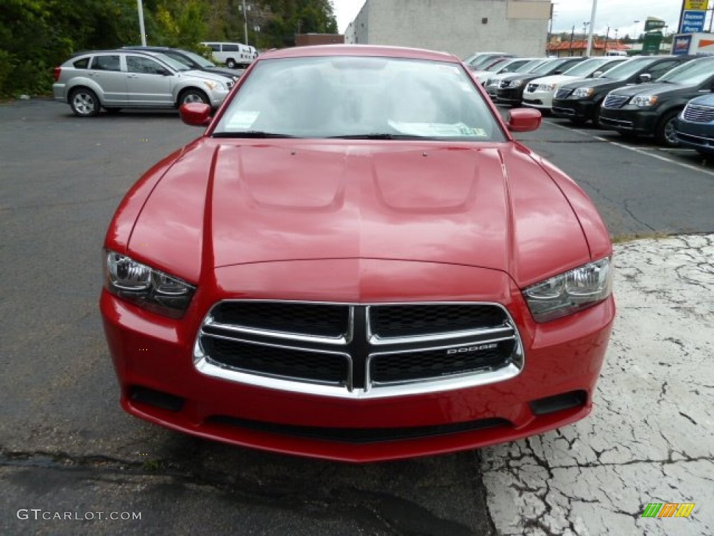 Redline 3-Coat Pearl 2012 Dodge Charger SE Exterior Photo #54765390