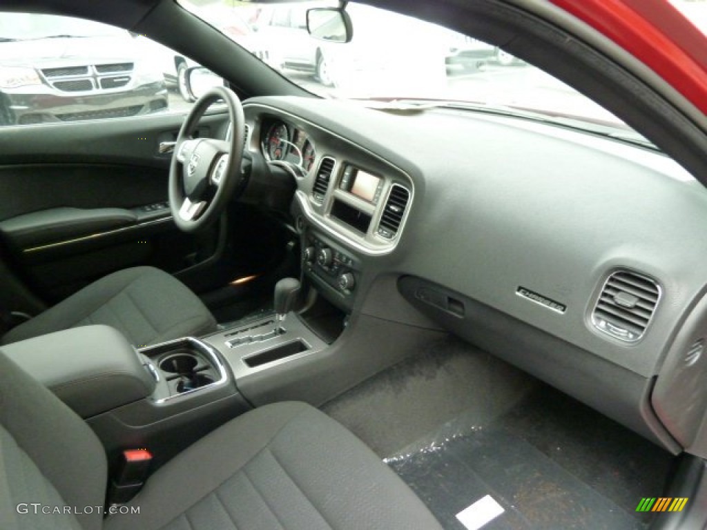 2012 Dodge Charger SE Black Dashboard Photo #54765444