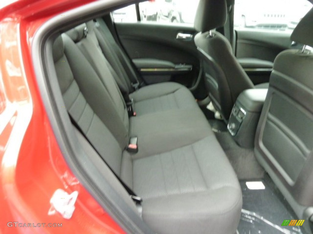 Black Interior 2012 Dodge Charger SE Photo #54765462