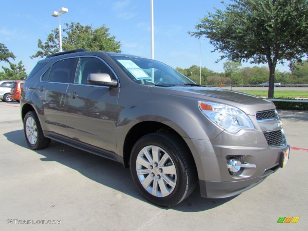 2011 Equinox LT - Mocha Steel Metallic / Jet Black photo #8