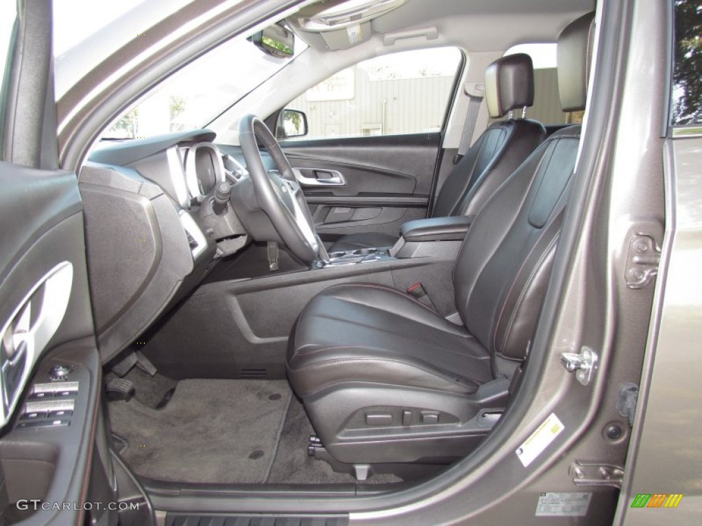 2011 Equinox LT - Mocha Steel Metallic / Jet Black photo #10