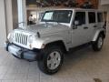 Bright Silver Metallic - Wrangler Unlimited Sahara 4x4 Photo No. 1