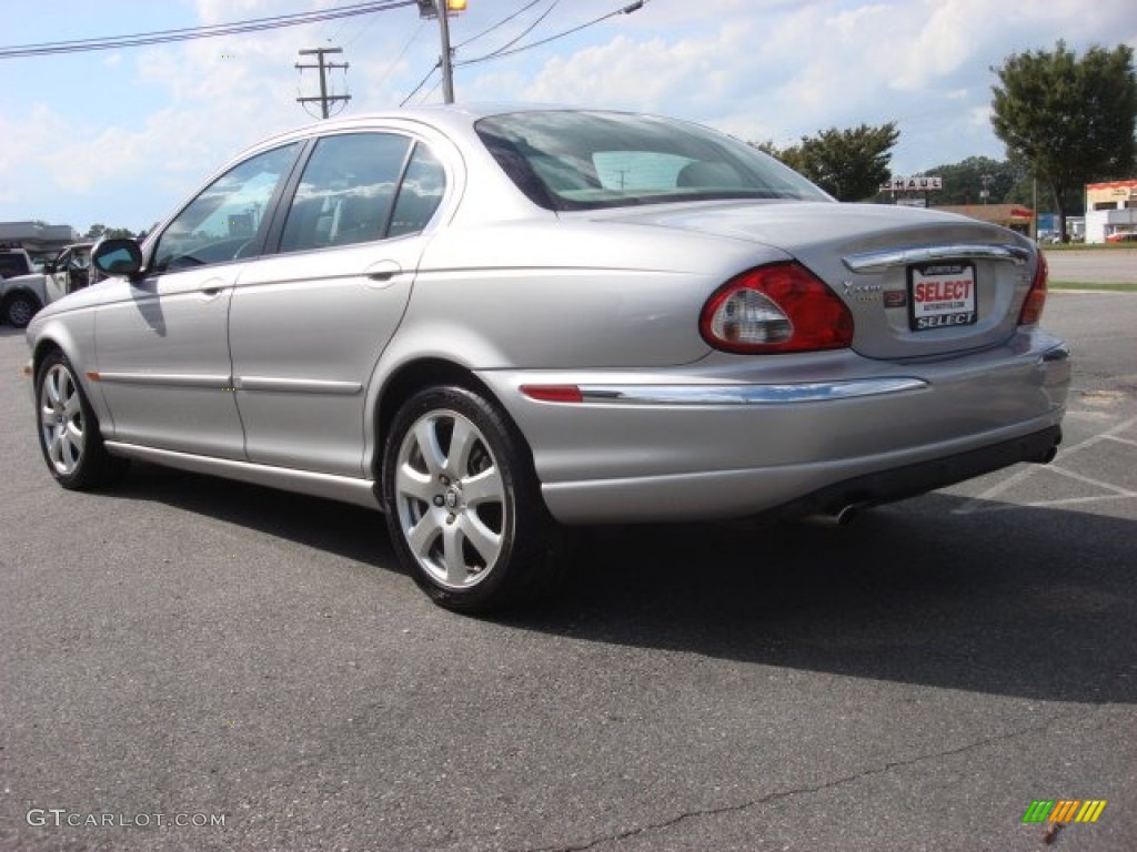 2006 X-Type 3.0 - Liquid Silver Metallic / Ivory photo #4