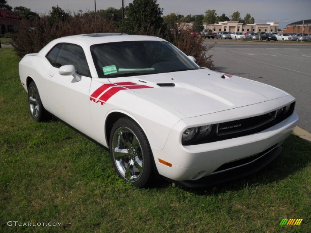 Bright White 2012 Dodge Challenger R/T Plus Exterior Photo #54766196