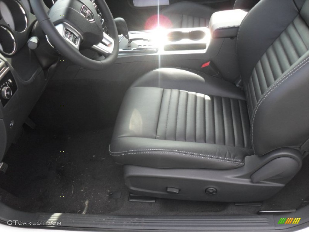 Dark Slate Gray Interior 2012 Dodge Challenger R/T Plus Photo #54766215
