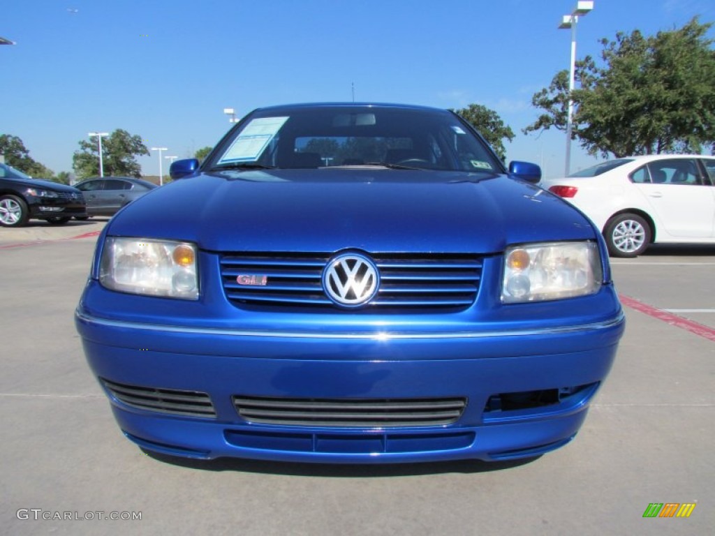 2005 Jetta GLI Sedan - Blue Lagoon Metallic / Black photo #8