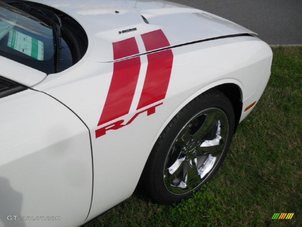 Bright White 2012 Dodge Challenger R/T Plus Exterior Photo #54766353
