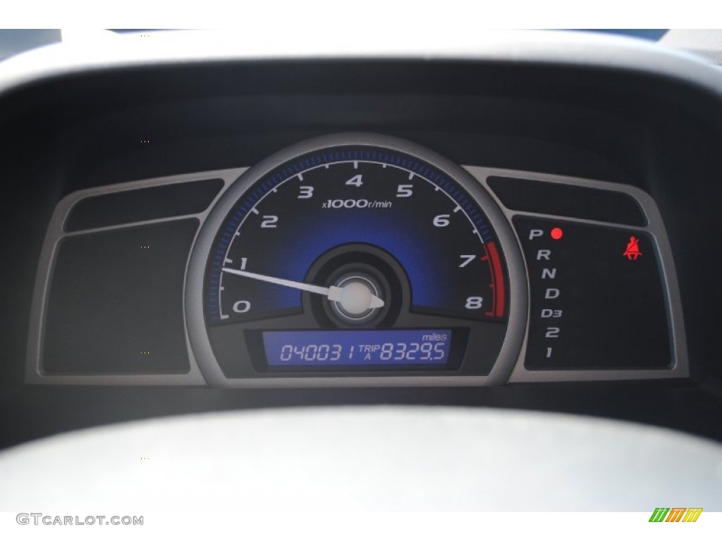 2009 Honda Civic EX-L Coupe Gauges Photo #54767442