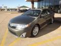 2012 Cypress Green Pearl Toyota Camry XLE V6  photo #3
