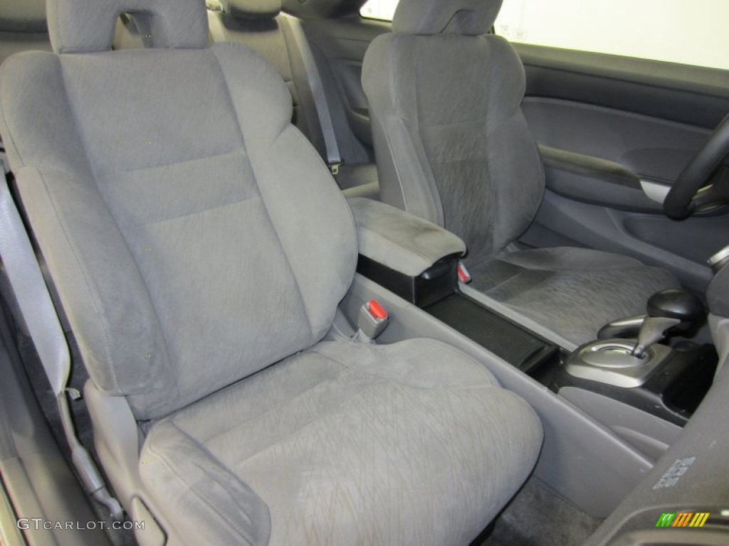 2006 Civic EX Coupe - Sparkle Gray Pearl / Gray photo #19