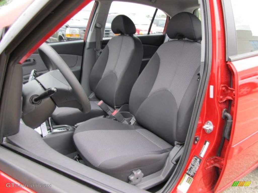 Gray Interior 2010 Kia Rio Rio5 LX Hatchback Photo #54769353