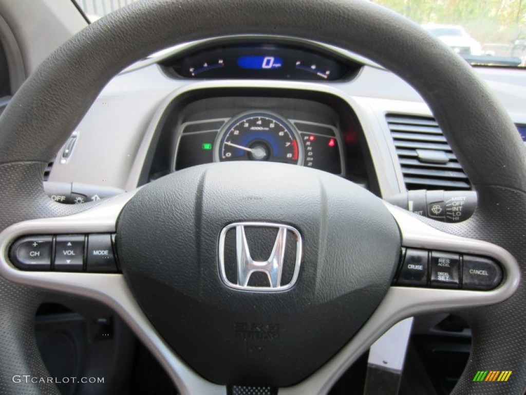 2006 Civic EX Coupe - Sparkle Gray Pearl / Gray photo #24