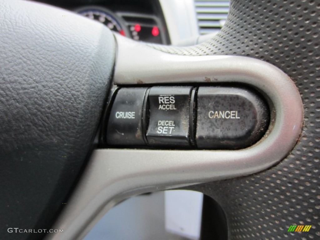 2006 Civic EX Coupe - Sparkle Gray Pearl / Gray photo #26
