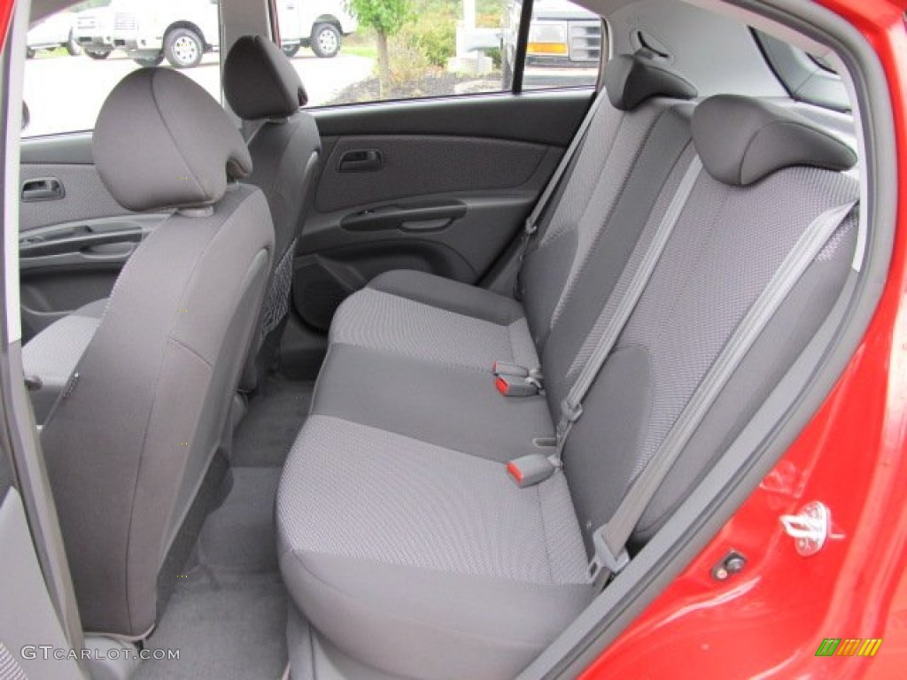 Gray Interior 2010 Kia Rio Rio5 LX Hatchback Photo #54769410