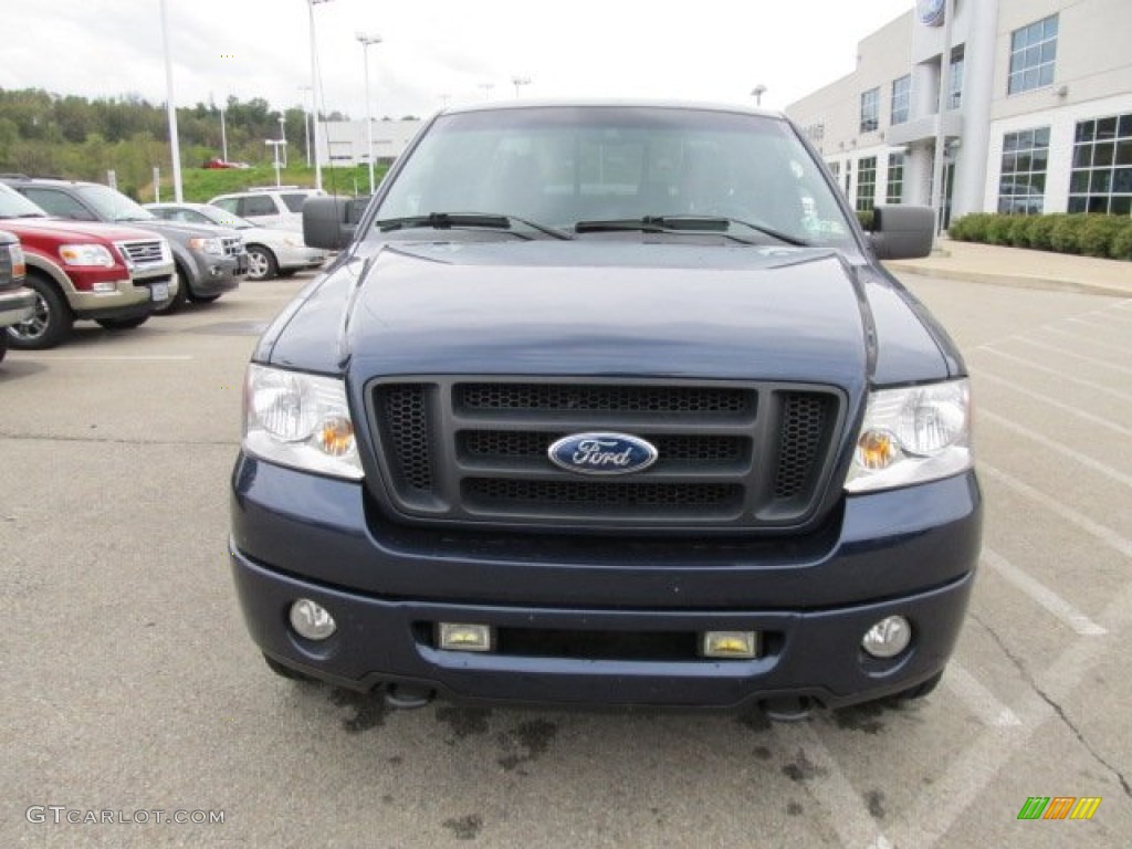 2006 F150 FX4 SuperCab 4x4 - True Blue Metallic / Black photo #4