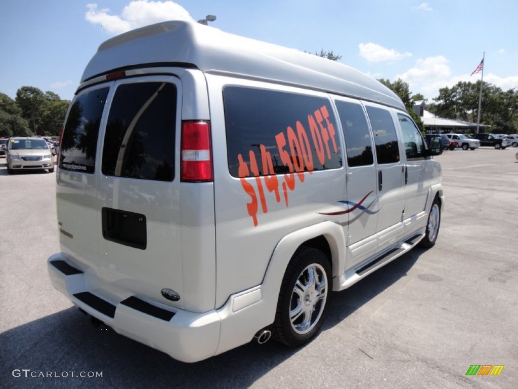 2010 Sheer Silver Metallic Chevrolet Express Ls 1500 Explorer Conversion Van 54738883 Photo 10 8273