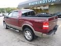 2006 Dark Toreador Red Metallic Ford F150 Lariat SuperCrew 4x4  photo #2