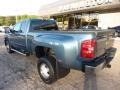 2007 Blue Granite Metallic Chevrolet Silverado 3500HD LTZ Extended Cab 4x4 Dually  photo #2