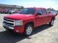 2011 Mocha Steel Metallic Chevrolet Silverado 1500 LT Extended Cab 4x4  photo #1